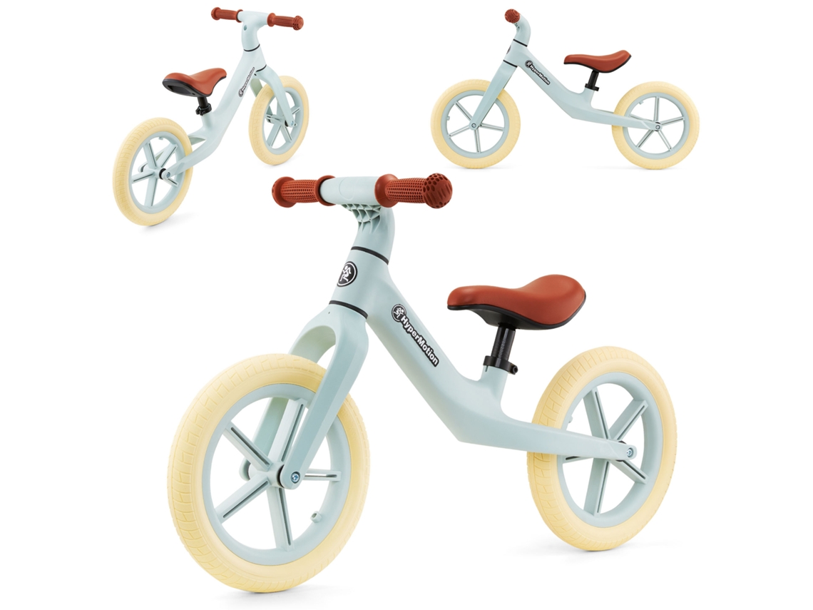 Bicicleta de Equilíbrio Infantil HYPERMOTION Marcelo Verde Rodas Pu 12''