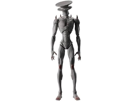Boneco de ação Bandai Spirits Kaiju nº 9 20,3 cm, 3 cabeças intercambiáveis, 8 mãos intercambiáveis