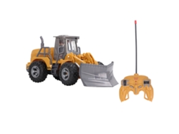 Mali brinquedo Carro Engenharia Removeneve Controle Remoto Dozer Carregador Frontal para Crianças
