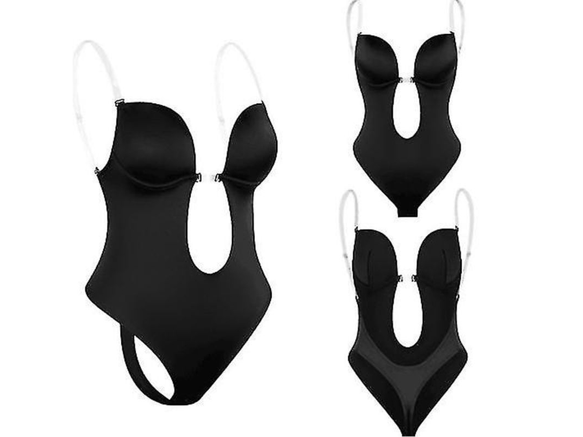 2026 luce Tu Vestido de Espalda Descubierta Con Confianza: Moldeador Sin Espalda de Cuello En V Profundo para Soporte Y Silueta Mejorada