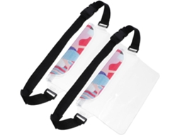 Conjunto De 2 Estojos Impermeáveis Para Celular Com Cinto.