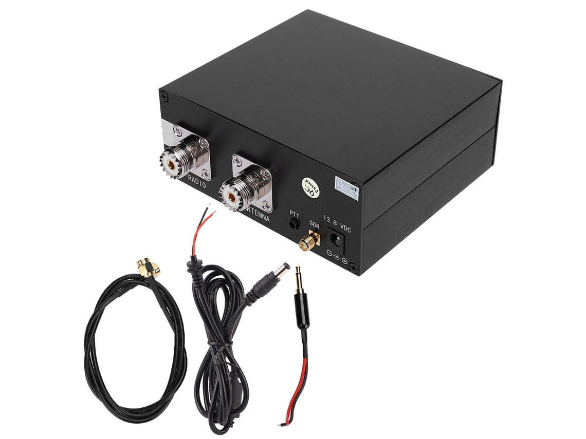 Hkj compartidor de Antena Sdr Transceptor Interruptor Tr Caja de Aleación de Aluminio 100w Dc 160mhz