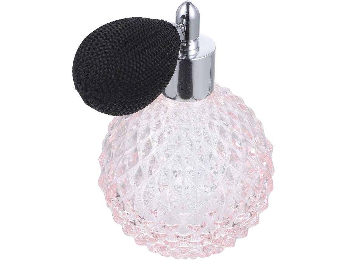 Nuobesty Frasco De Perfume Portátil Recarregável Em Vidro Vintage De 100ml Com Atomizador, Ideal Para Óleos Elétricos