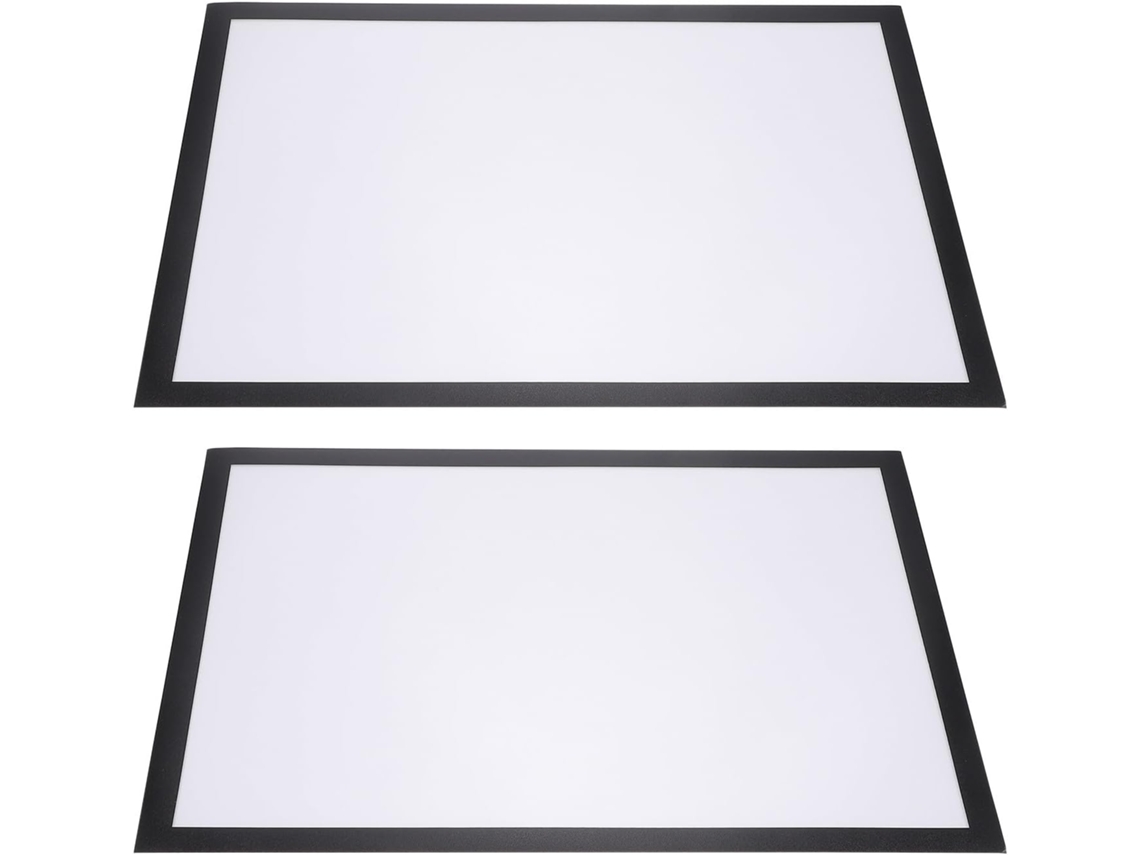Conjunto 2 Molduras Magnéticas Adesivas Plástico Fotos Pinturas Moldura Criativa Magnética Decoração Parede GOKOCO