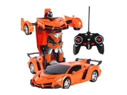 Carro Robô De Controle Remoto Para Crianças, Brinquedo Transformador, Carro Quebra Cabeça Antiqueda, Brinquedo Para Crianças, Meni Aquaforge