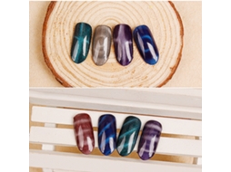 11 Peças/conjunto Bastão Magnético 3d Caneta Olho De Gato Para Esmalte De Unha Ferramenta Mágica De Unha