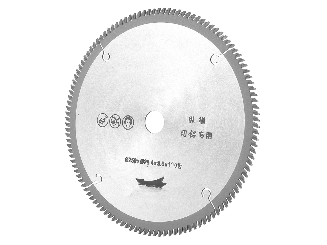 Hoja De Sierra Circular De Acero Aleado Disco De Corte 250x25.4x3.0x120 Dientes Accesorio Para Carpintería