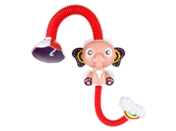 Brinquos De Banho Elefante Fofo Bomba De Água Elétrica Automática Com Chuveiro De Mão Para Banheira Brinquos Para Presentes Infantis*