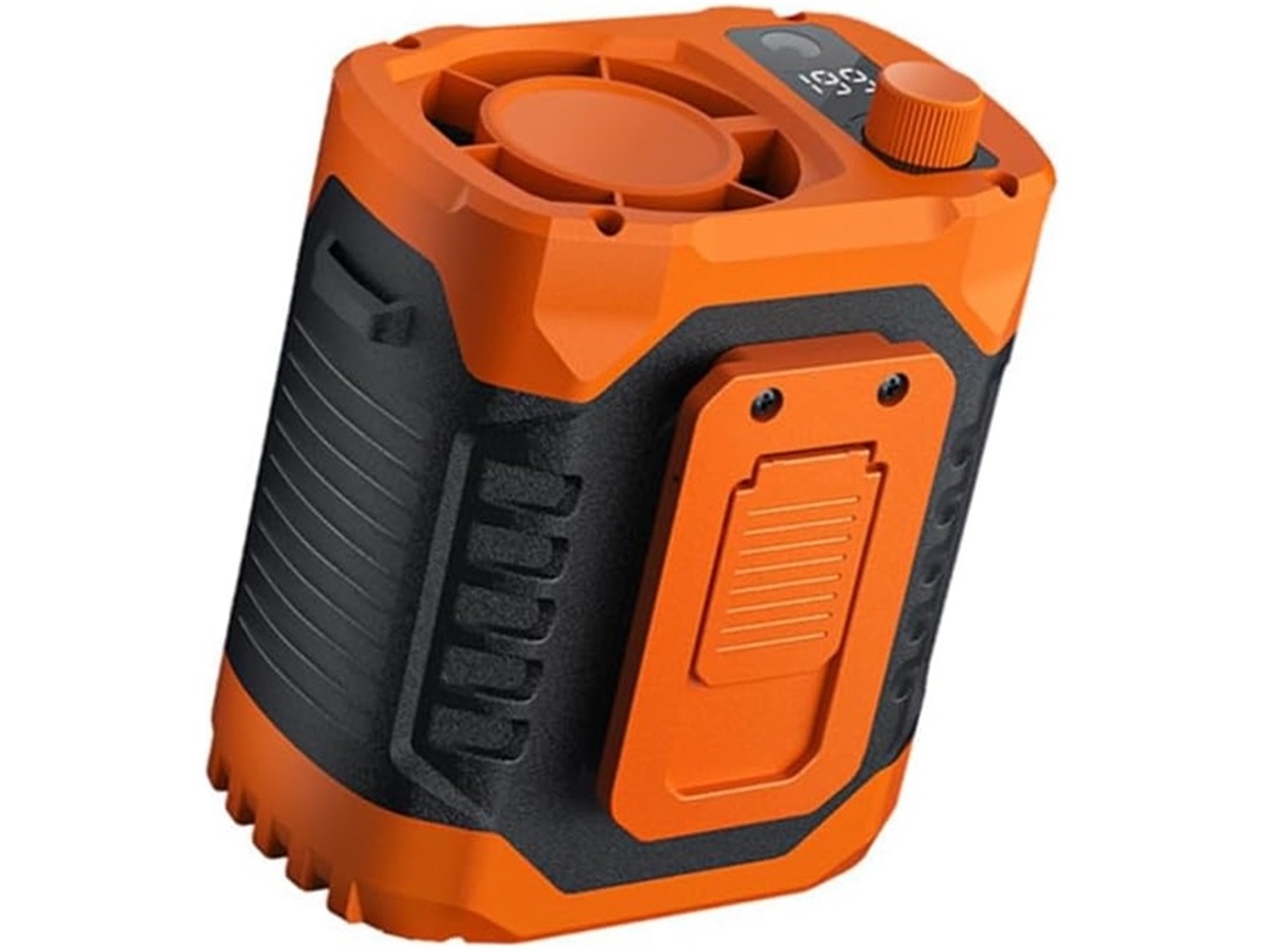 Ventilador de Cintura VOLTEDGE Usb 3600mah, Velocidade Ajustável, Trabalho, Camping, Caminhada