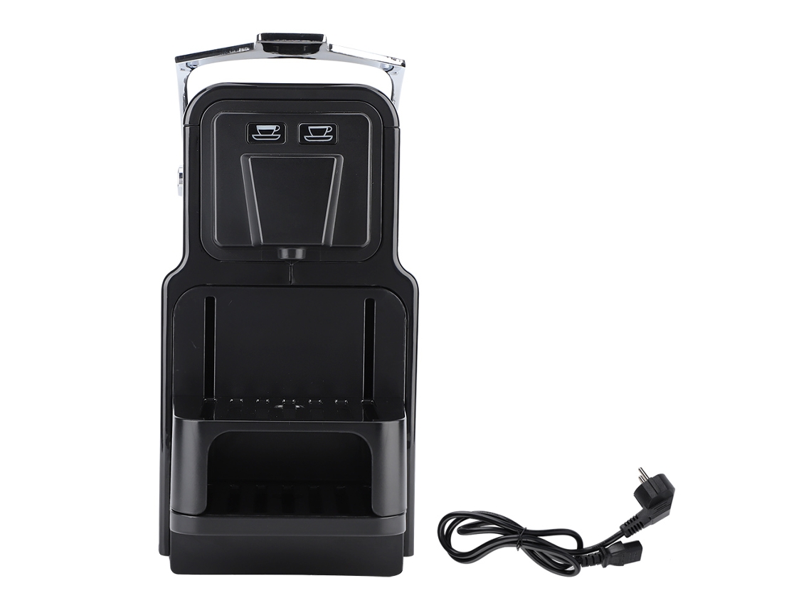 Máquina De Café De Cápsula Laxiscreed Com Grande Capacidade, Compatível Com Cápsulas, Plugue Ue 220v Preto