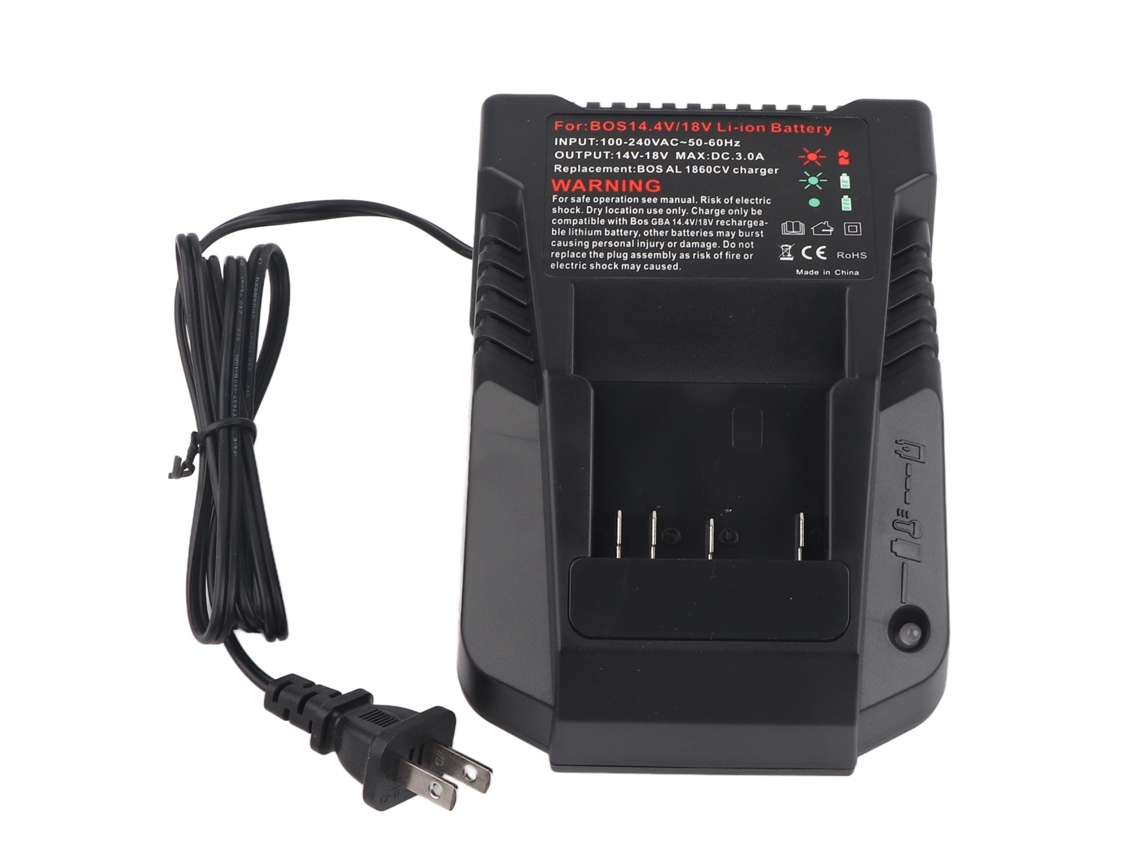 Carregador De Baterias De Lítio 14v‑18v Para Bosch Bc660 Bc1880, Manutenção Inteligente, Plug Us 100‑240v
