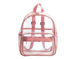 Mochilas Transparentes Duráveis, Impermeáveis, Leves E Modernas Para Viagens Ao Ar Livre E Uso Casual - Rosa