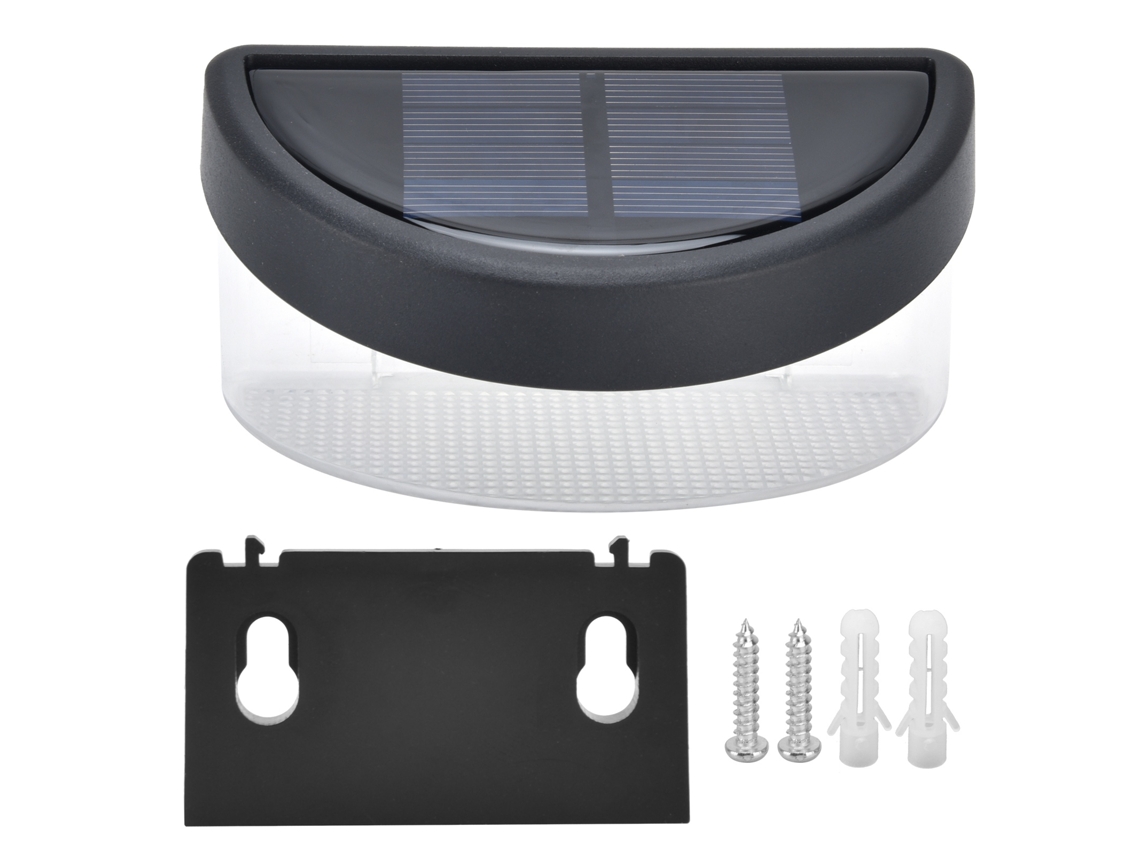 Luz Solar para Deck 2leds Ip65 Automático Silício