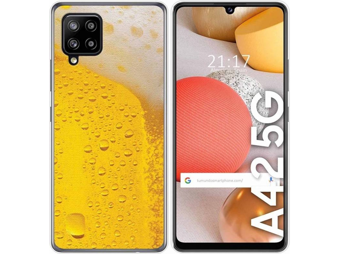 Capa Samsung Galaxy A42 5G TUMUNDOSMARTPHONE Cerveja Multicor