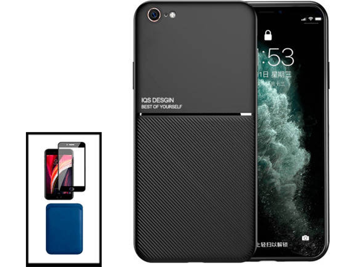 Kit Capa Magnetic Lux iPhone SE 2022 PHONECARE Preto