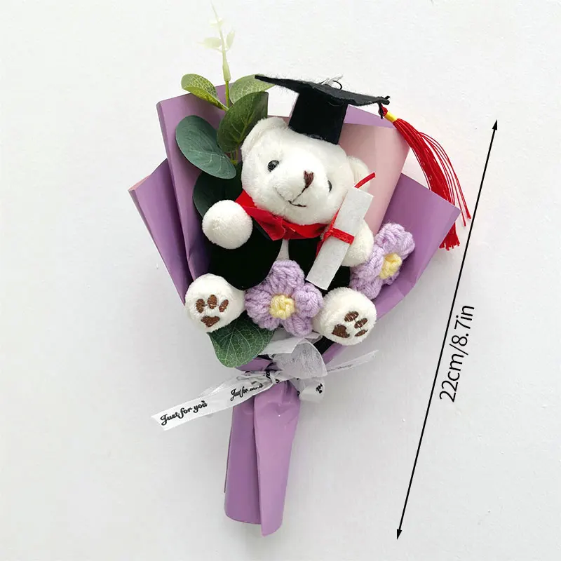Mini Buquês De Crochê, Presentes De Flores De Crochê Feitos À Mão