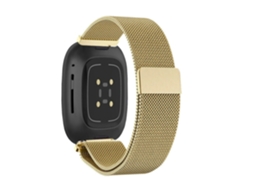 Bracelete Milanese Loop para Fitbit by Google Versa 3 Gold