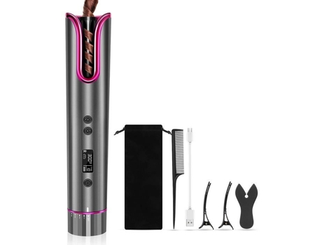 Ferro de ondulação automático modelador de cabelo multifuncional com carregamento de cabelo modelador de cabelo profissional l ferro prendedor de cabe