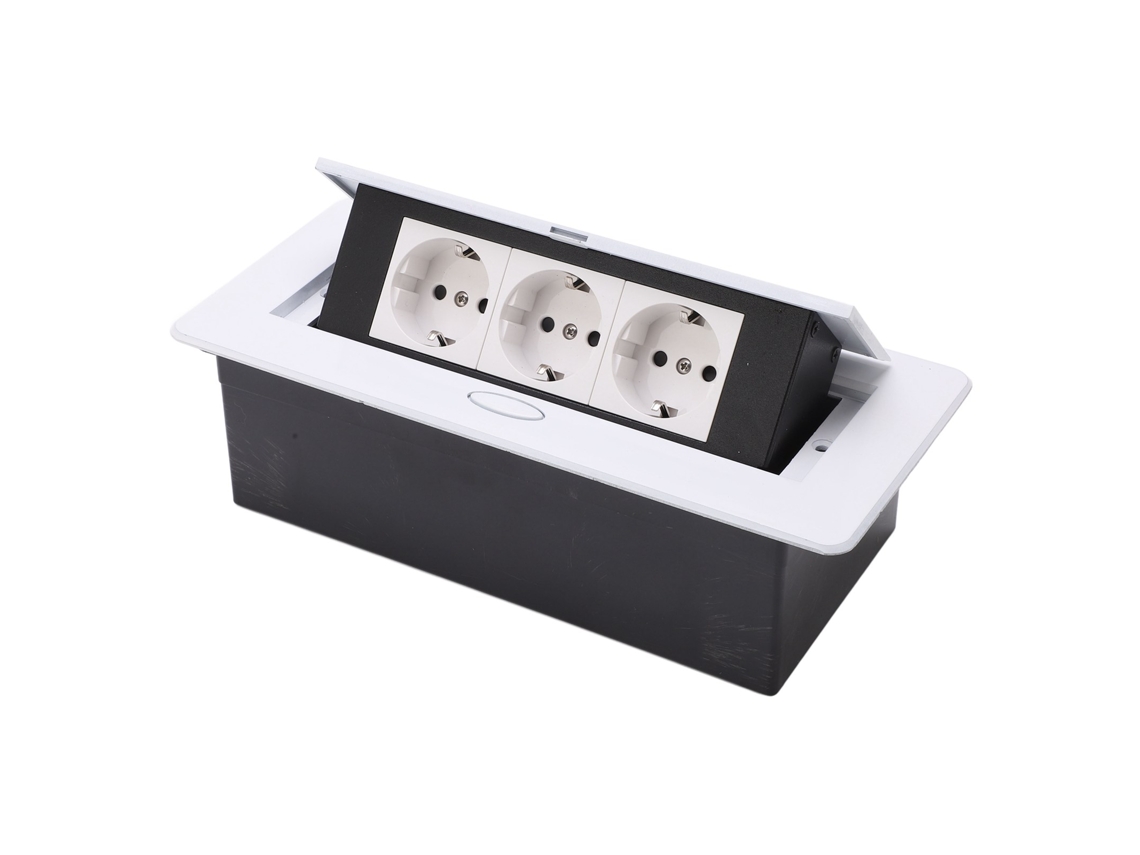 Laxiscreed Soquete De Mesa Embutido Com Design Oculto E Tomada Retrátil Para Casa Ou Escritório