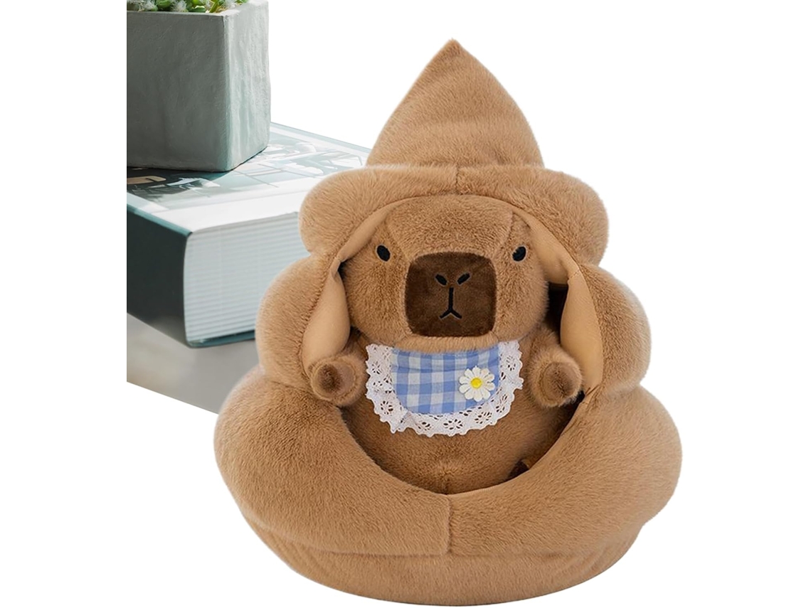 Capivara De Pelúcia Removível E Macia