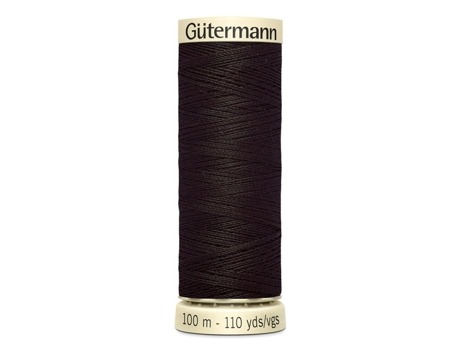 Conjunto De 5 Bobinas De 100m Fio 100 Poliéster Gutermann Ref 788988 Att 16 Vermelho Coral