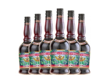 Licor Creme CHERRY ROCHER Creme de Myrtille (0.7 L - 6 Unidades)