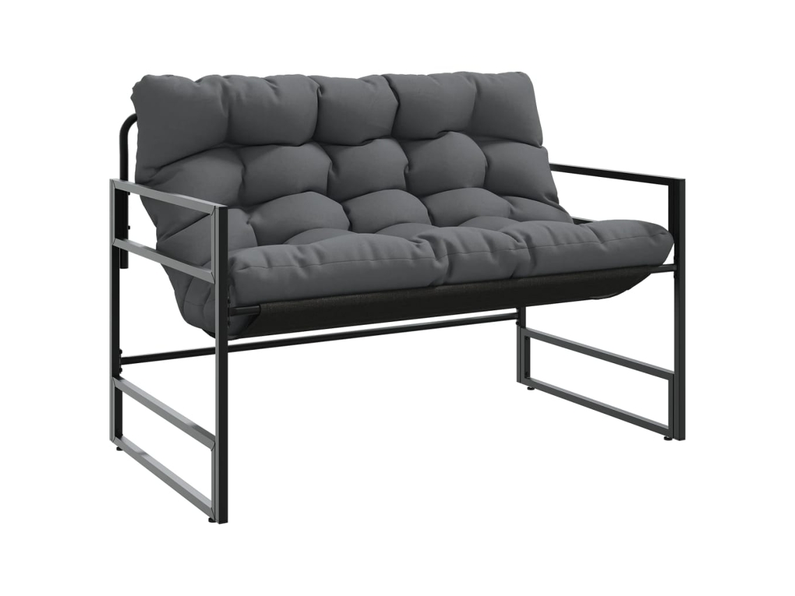 Garden Bench, Garden Benches Vidaxl Antracite Aço (n/a)