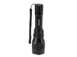 2026 lanterna Led de Luz Branca Super Brilhante Alcance 300m Portátil para Trekking, Caça e Atividades Ao Ar Livre
