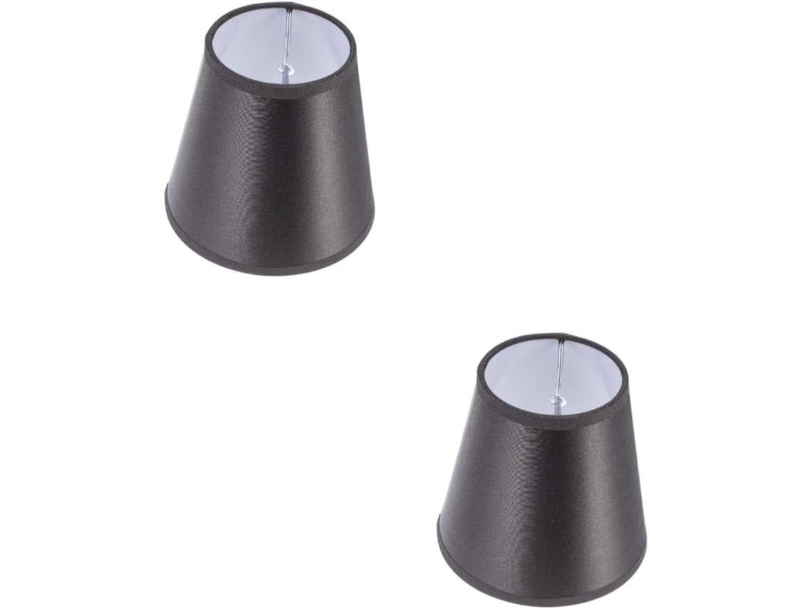 Conjunto De 2 Elegantes Cúpulas Para Luminárias Decorativas De Mesa E Parede.