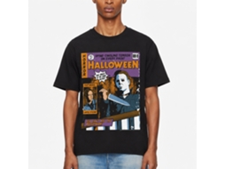 Rockinstone Halloween Movie Horror Comic Black Adult T-shirt Size:xxl