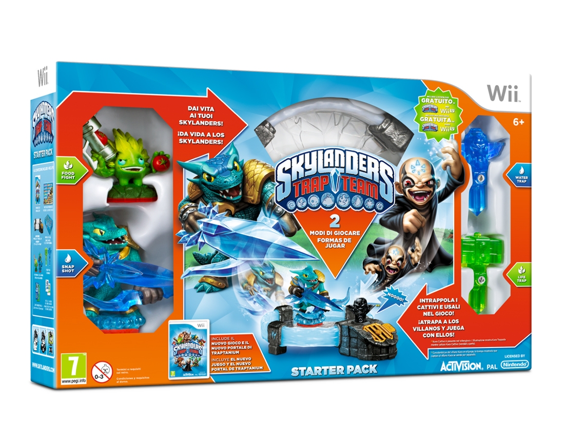 Jogo WII Skylanders Trap Team