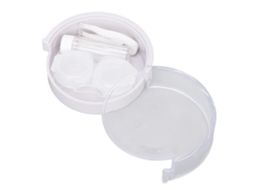 Kit De Caixa Para Lentes De Contato Remoção E Cuidado Portátil