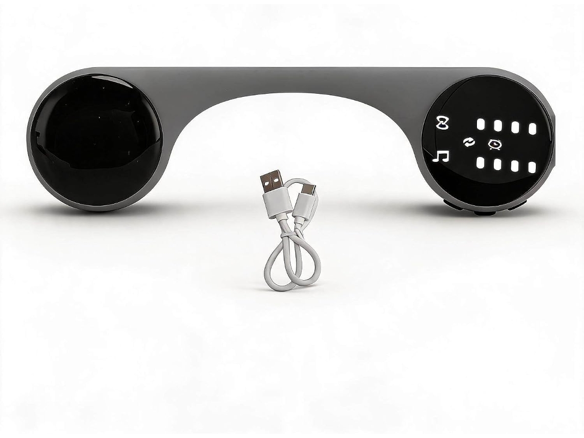 Caixa De Som Para Travesseiro Com Bluetooth 5.4, Visor Led Com 10 Sons