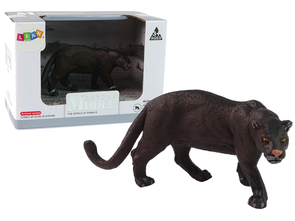 Conjunto De Estatuetas De Animais Black Partner B.active