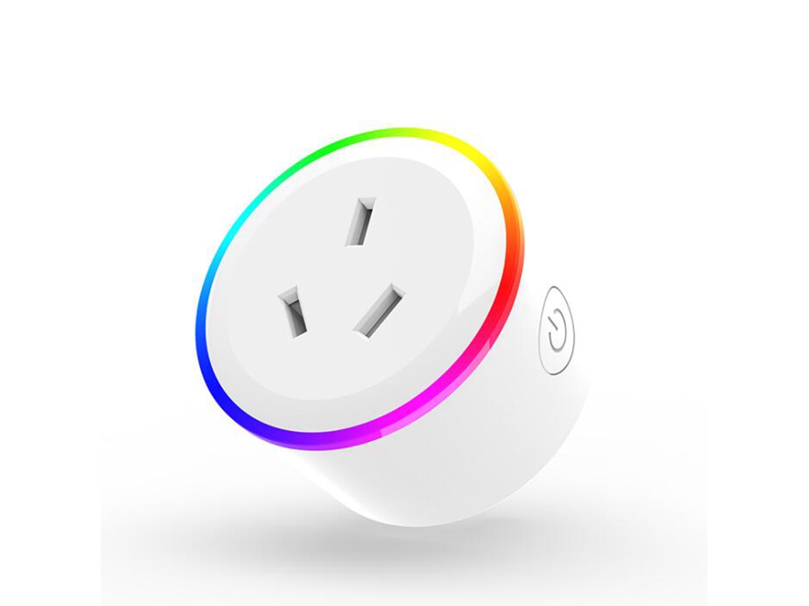 Plug Inteligente Wifi Led Colorido 100-240v