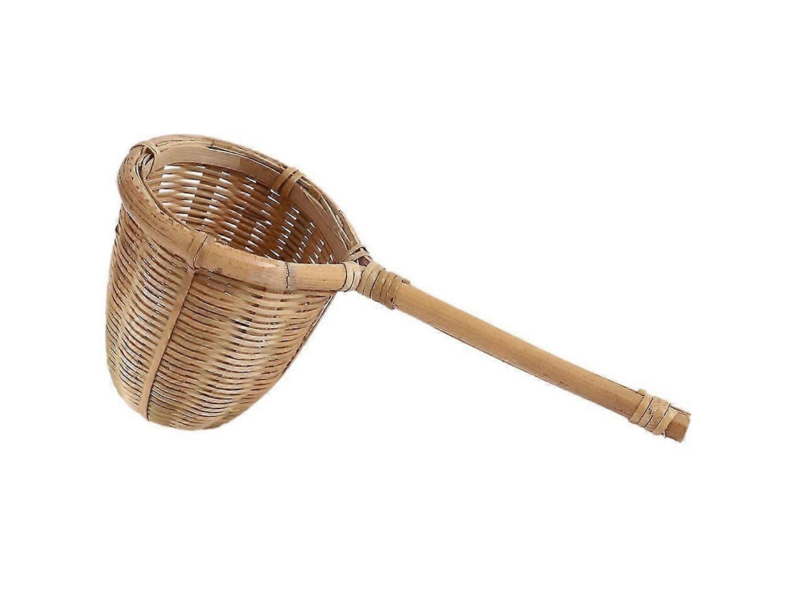 Nature Bamboo Tea Strainer Filter Handmade Weave Crafts Tea Tool