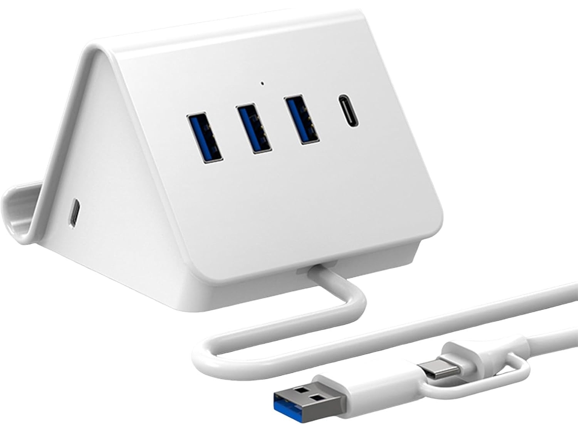 Adaptador Usb 3.0 E Tipo C Compacto Para Celulares Tablets, Com