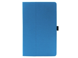 Capa De Couro Dobrável Magnética Anti‑choque Halinuia, Cor Azul‑claro Para Tablet Tcl Nxtpaper 11