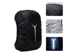 Capa De Chuva Impermeável Tamanho Xl (70l) Para Mochila – Capa Resistente, Refletora E Robusta Para Mochilas De Caminhada.
