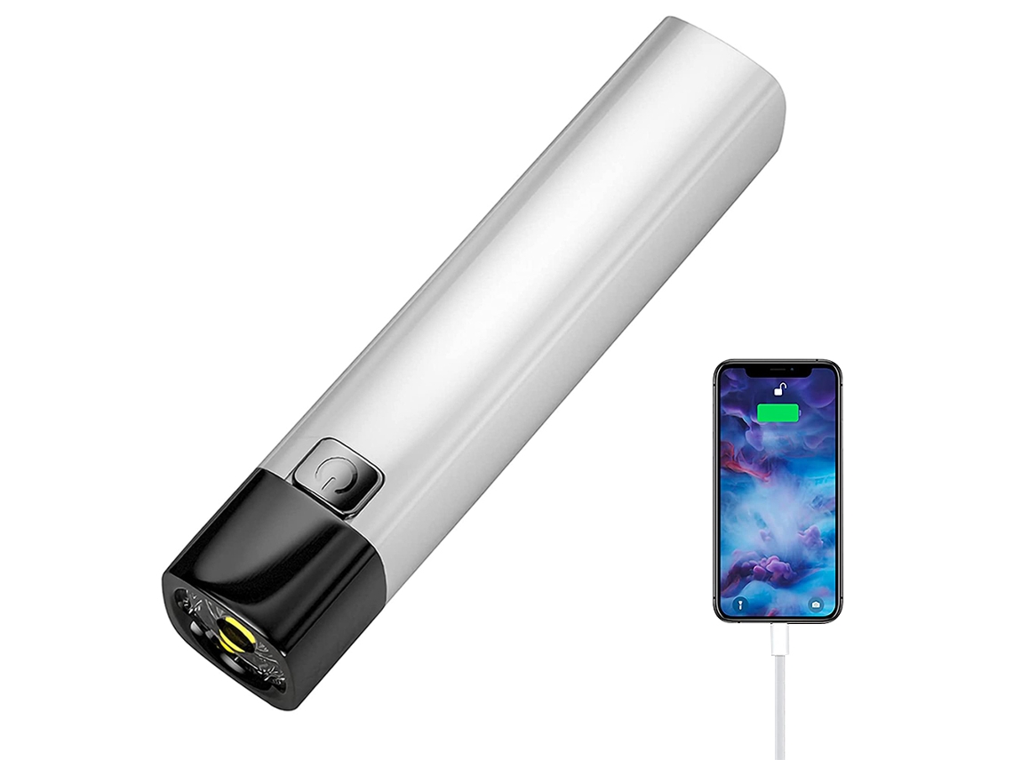 Mini Lanterna, Lanternas Recarregáveis​​ Via Usb, Lanterna Portátil Com Bateria