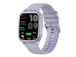 Smartwatch Zw93 Com Tela Tft De 1,93", Chamadas Bluetooth, Modos Esportivos, Bateria De 340mah E Resistência À Água Ip67 (roxo)