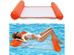 Rede Inflável Para Água, Sofá-cama Flutuante Reclinável, Bóia Multifuncional 4 Em 1 Dobrável, Portátil E Ultraleve Para Praia.
