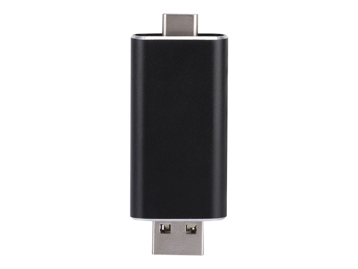 Pen drives USB multicapacidade, pen drive USB preto de 32G, cor dourada