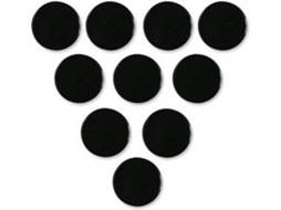 Conjunto de 4 Ímanes NOBO Magnets Blister (Preto - 38mm)