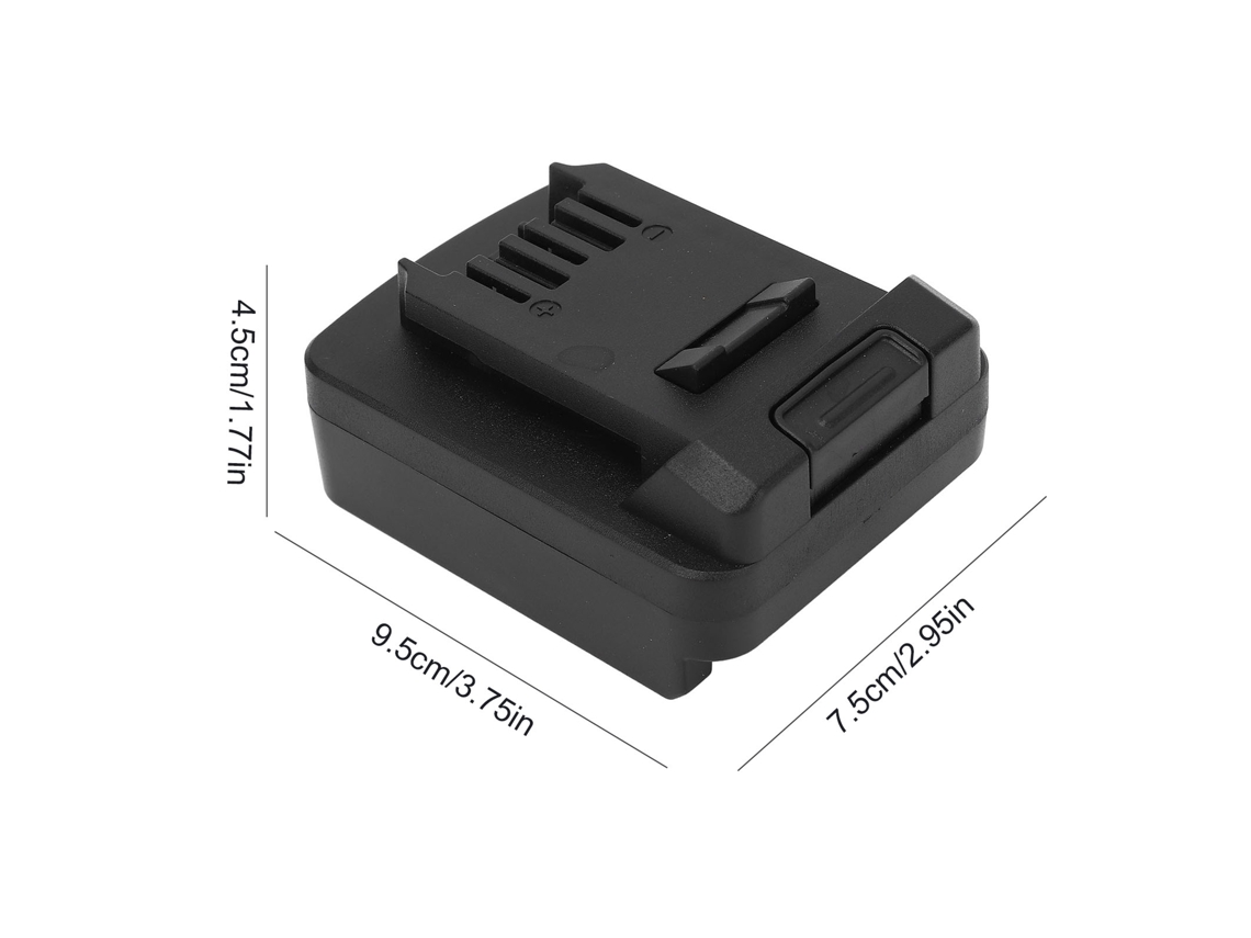 Laxiscreed Adaptador De Bateria Gba Series Para Converter 18v Em 20v Em Ferramentas Compatíveis
