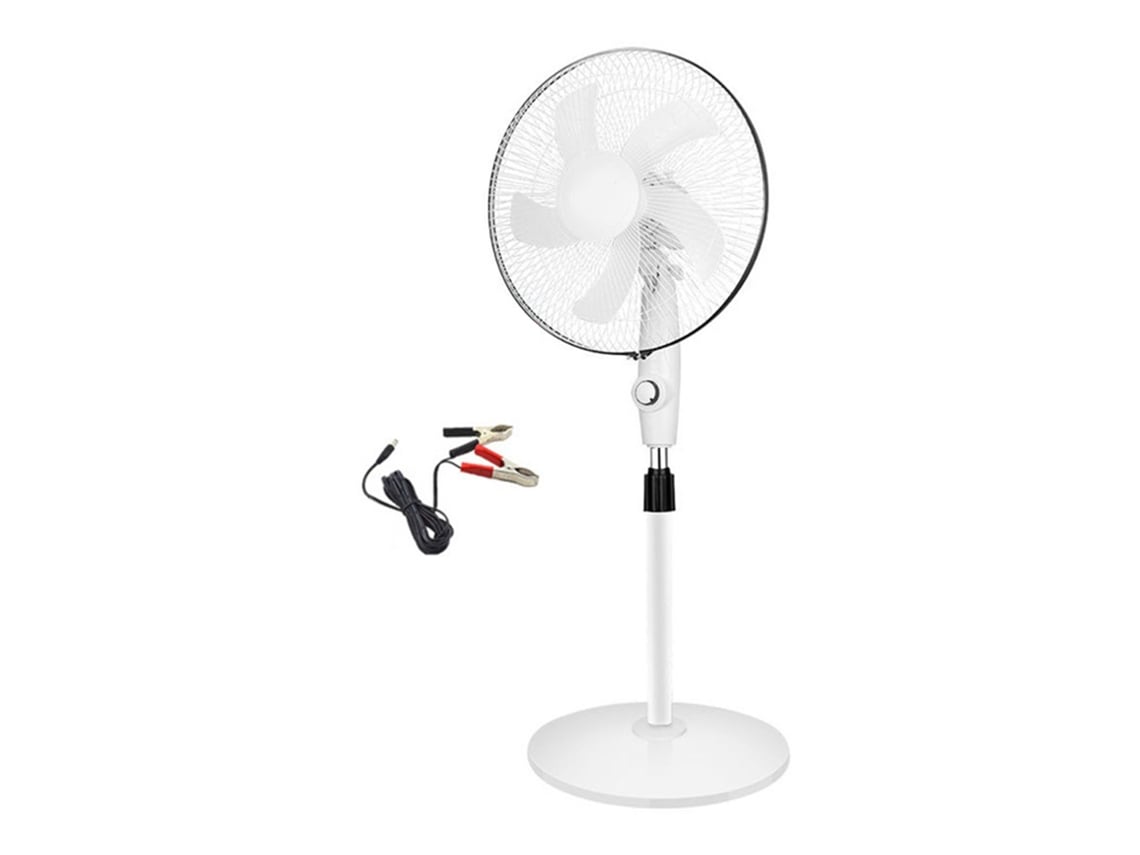 Ventilador De Piso Laxiscreed 16 Polegadas Com Energia Solar, Alta Potência De Ventilação Para Exterior