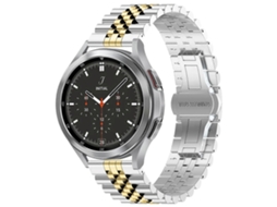Pulseira De Relógio De Aço Inoxidável De 20 Mm Com Cinco Elos