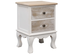 Vidaxl Mesa De Cabeceira 35x30x50 Cm Madeira De Paulownia