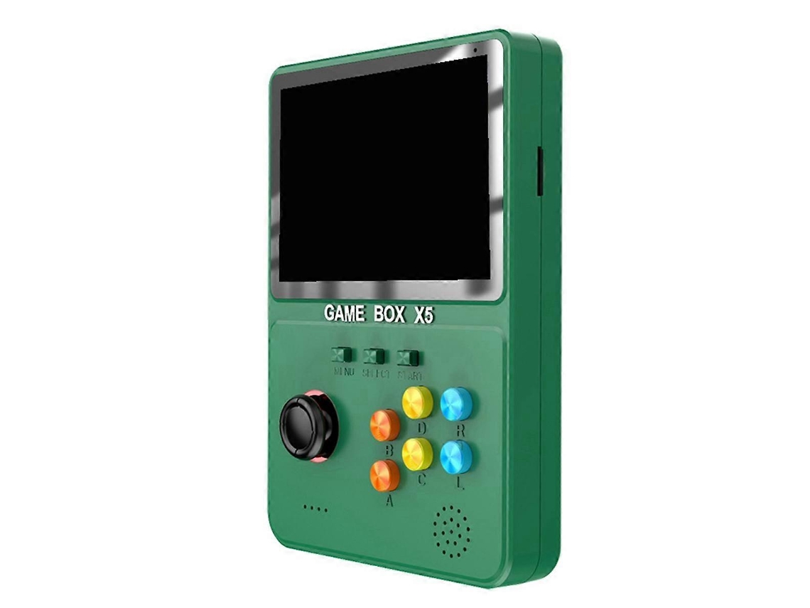 Console De Videogame Portátil X5 De 4,0 Polegadas, 640 X 480 Pixels, Presente Para Crianças Verde Ly Ebike