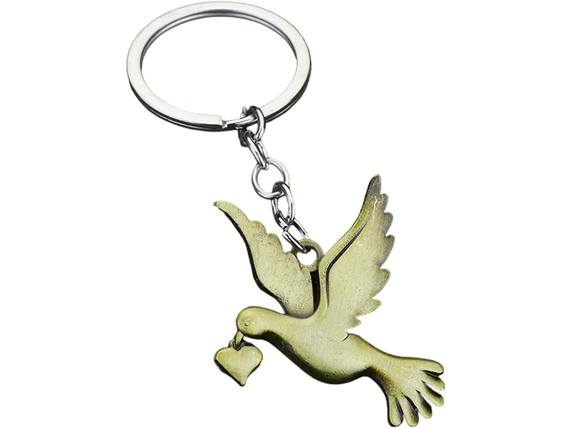 Chaveiro Exclusivo Da Paz Com Elegante Metal